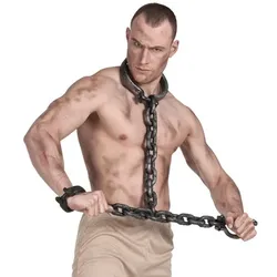 Authentische Massive Prangerkette