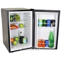 DCG Eltronic MF1070 Kühlschrank, tragbar, schwarz, aus Edelstahl, 110 – 220 V