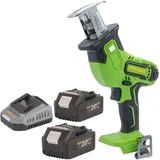 PROCRAFT PSS30bb Akku Säbelsäge 20 V ohne Akku inkl. 2 x 4,0 Ah + Ladegerät