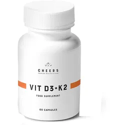 Cheers – Vitamin D3 und K2 60 St