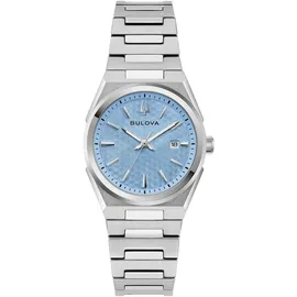 BULOVA Classic Stahl/Hellblau 36 mm 96M177
