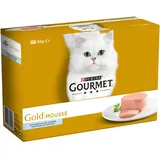 Gourmet - GOURMET GOLD Multipack Mousses avec Poisson de l'Océan - 1.02 Kg