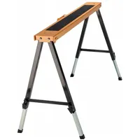 BATAVIA Arbeitsbock Leder/Metall braun