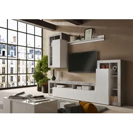 Home Affaire Mehrzweckschrank Hamburg 69 x 126 x 42 cm Weiß