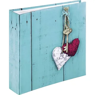 Hama Memo Rustico 22,5x22,5 200 Bilder 10x15 Love Key 2169
