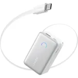 Anker Nano Power Bank 10K 45W USB-C Kabel Weiß