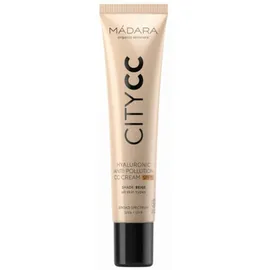 Mádara City CC Hyaluronic Anti-Pollution CC Cream LSF15 beige