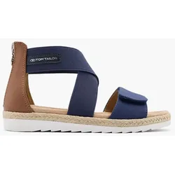 Sandale - Damen - navyblau