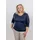 Engel Women's Unterhemd L/S Merinounterwäsche Blau 34/36