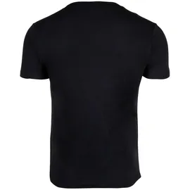 Emporio Armani Herren T-Shirt, 2er Pack - ENDURANCE, Rundhals, Regular Fit, Stretch Cotton Schwarz L