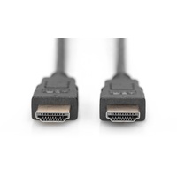 Digitus HDMI Kabel mit Ethernet, schwarz, 5m (AK-330107-050-S)
