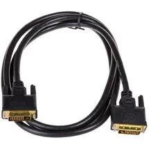 Akyga Anschlusskabel 1.8m Schwarz AK-AV-06 DVI-Kabel