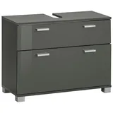 Places of Style Waschbeckenunterschrank »Rowan«, Breite 70 cm grau