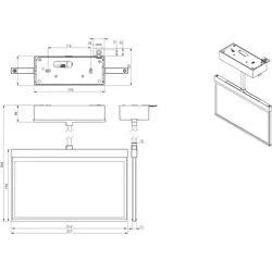RP-TECHNIK Rettungszeichenleuchte AXDP403WL-E