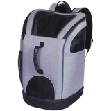 Nobby Rucksack Tasche 2 in 1 KATI, grau; 30 x 30 x 46 cm