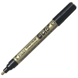 PILOT Permanent-Marker SUPER COLOR Gold, medium, gold