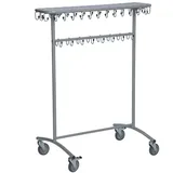 Kongamek Kleiderständer 975x592x1215mm 30kg Tragkraft mit Haken Und Bremse