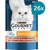 Purina Gourmet Perle Genuss in Sauce mit Lachs 52 x 85 g