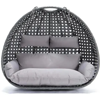Home Deluxe Twin Korb grau
