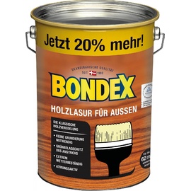 Bondex Holzlasur für Aussen 4,8 l nussbaum