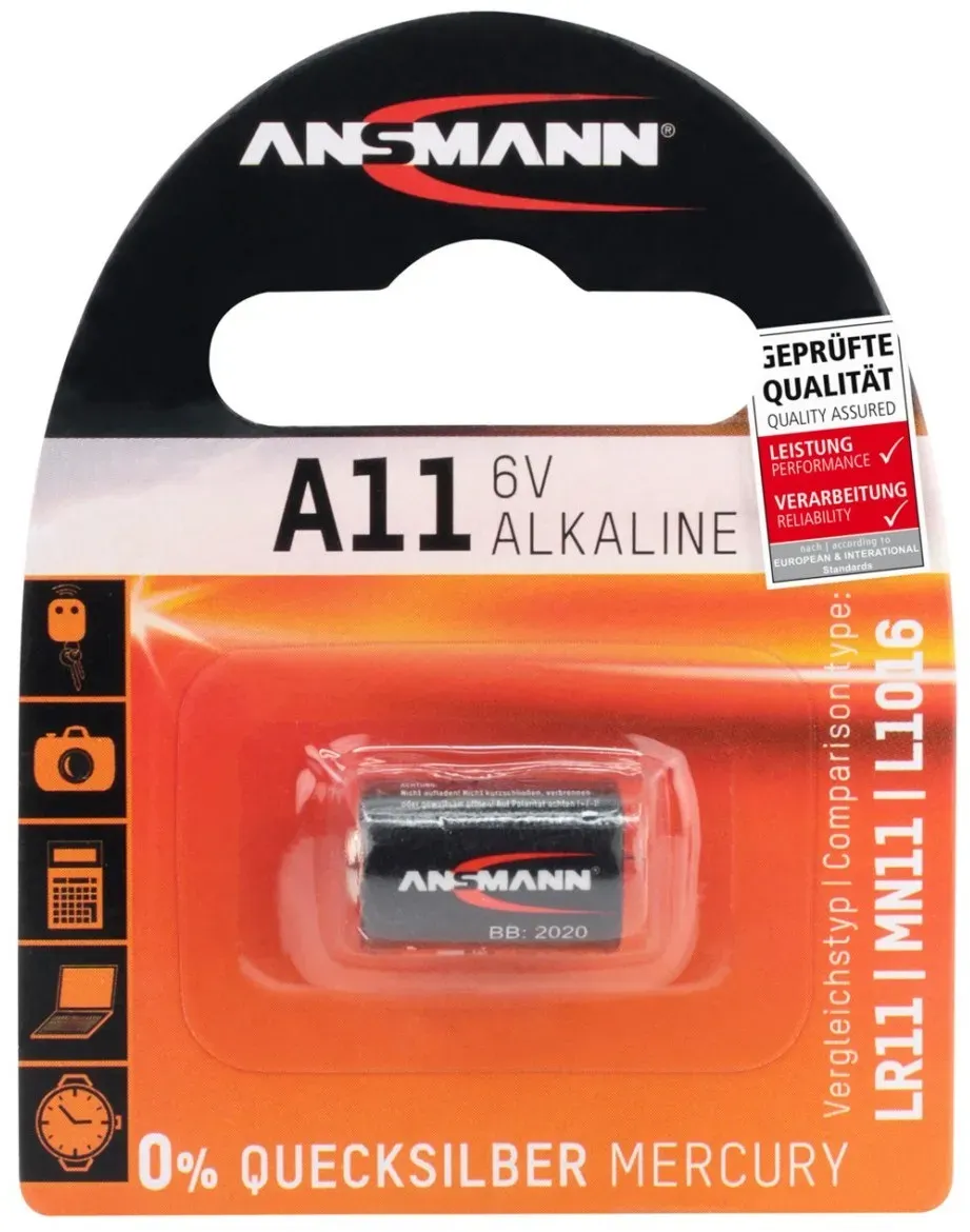 Hückmann Knopfzelle 6V A11 A 11