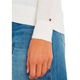 Tommy Hilfiger Stitch V-n Langarm-polo Ecru XL