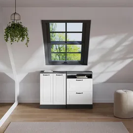 Vicco Rion 120 x 83,8 x 60 cm Weiß/Anthrazit