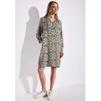 STREET ONE Kleid Blusenkleid Beige 38