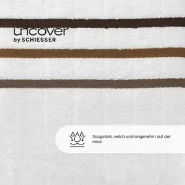 SCHIESSER Uncover Handtuchset 50 x 100 cm weiß 4-tlg.
