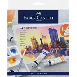 FABER-CASTELL Aquarellfarben farbsortiert