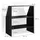 Vicco Bücherregal 90 x 100 x 50 cm Anthrazit
