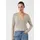 Comma, Langarmshirt Beige 36