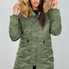 Alpha Industries N-3b Vf59 Mantel Green M