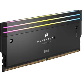 Corsair Dominator Titanium RGB DDR5 RAM, Schwarz