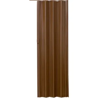 Tectake tectake® Falttür, Doppelwandprofil mit Schiebegriff, mit Magnetverschluss, 80 x 203 cm