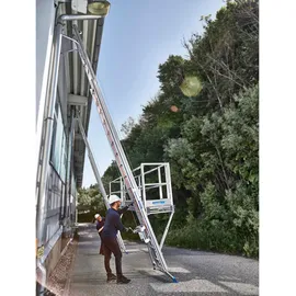 mauderer alutechnik Mauderer Plattformstütze Kamingerüst 25-45° Dachneigung