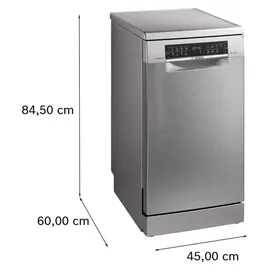 Bosch Serie 6 SPS6YMI14E Geschirrspüler (freistehend, 450 mm breit, Edelstahl)