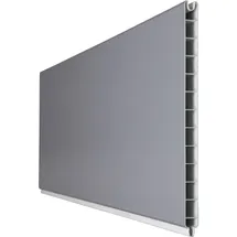 GROJA Steckprofil GroJaBasicLine 180 x 30 cm silbergrau