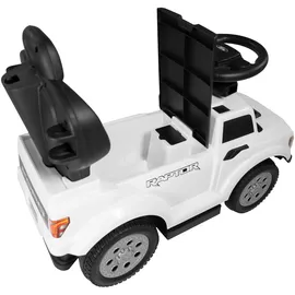 Lemodo Rutschauto Ford F-150 weiß mit Schiebestange, Bügel und Staufach