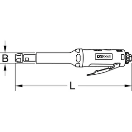 KS Tools Langschaft Stabschleifer Druckluft 515,5415