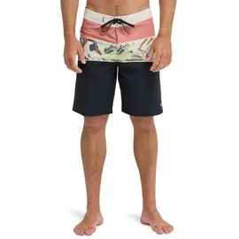 QUIKSILVER Boardshorts "Surfsilk Straight 20", Herren, Gr. 32(M), bunt (desert sand section), Obermaterial: 88% Polyester, 12% Elasthan., Hosen