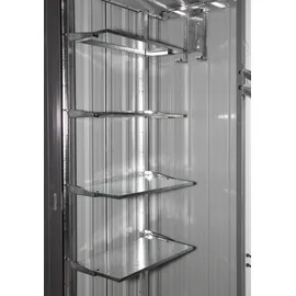 Floraworld Geräteschrank 0,98 x 0,81 m Anthrazit