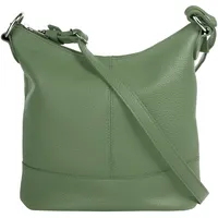 Cluty Umhängetasche Leder Grün