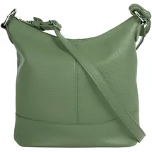 Cluty Umhängetasche Leder Grün