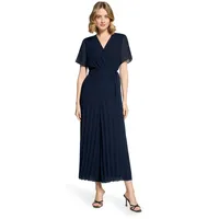 Betty & Co Betty&Co Jumpsuit mit Plissee 36, dunkelblau, - 36W