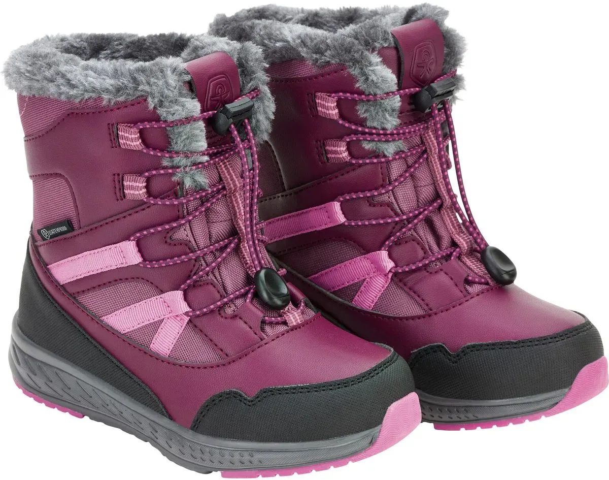 Color Kids Winter Boots Kids 760040 potent purple (6554) 32