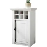 furn.design Kommode Hooge 63 x 100 cm Weiß