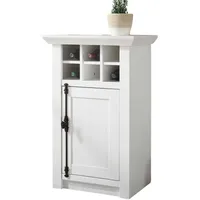 furn.design Kommode Hooge 63 x 100 cm Weiß