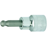 KS Tools 3/8" CHROMEplus Bit-Stecknuss Innensechskant,Kugelkopf,6mm