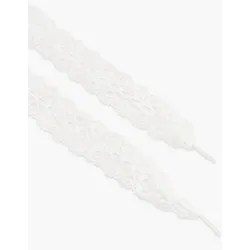 Schnürsenkel 120cm flach - Damen, Herren - weiß